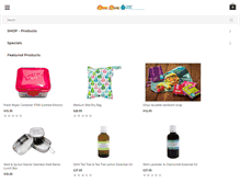 Tablet Screenshot of cheekywipes.com.au